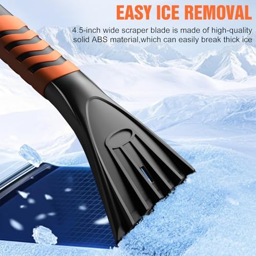 Nuovoware 60" Ice Scraper and Extendable Snow Brush - Image 5