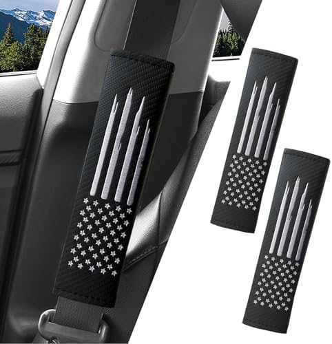 JDDRY 2PC Car Seat Belt Covers Pads, Seat Strap Pads by JDDRYCarAccessories