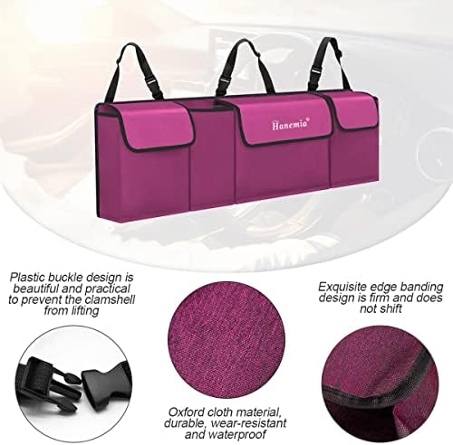 Collapsible 4-Pocket Car Trunk Organizer - Image 3