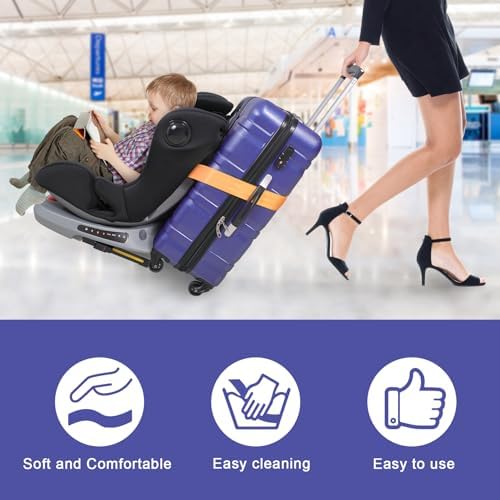 Vigorport Travel Belt, Luggage Strap Convert Carry-on Luggage into Airport - Image 6