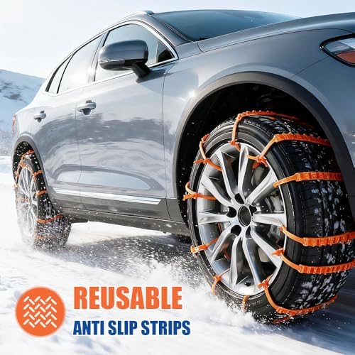 Universal Anti-Skid Snow Tire Chains, 2026 New Emergency Traction Cables - Image 7