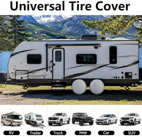 Tire Covers 2 Pack, Fit 30-32 Inch Tire Diameter - Image 6