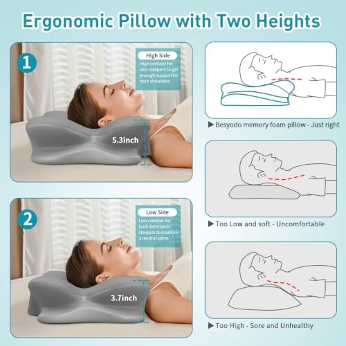 Cervical Neck Pillow for Pain Relief - Image 6