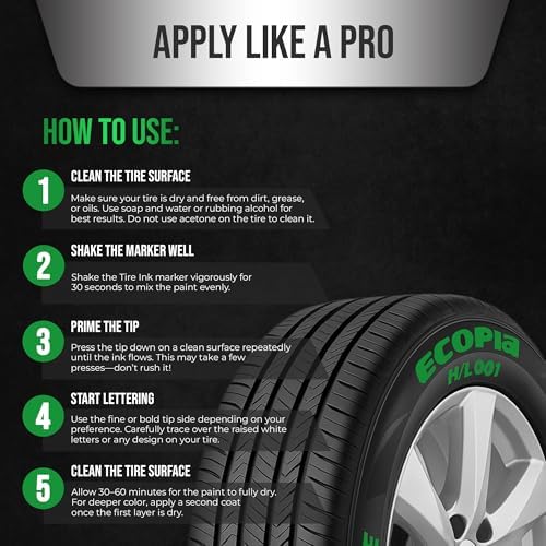 Green Color Tire Paint Pen - Image 5