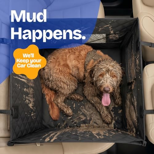 Half Hammock Dog Seat Cover for Back Seat - Image 6