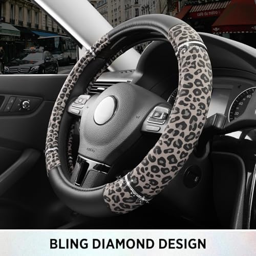 Road Comfort Leather Steering Wheel Cover – Premium Anti-Slip Car Steering - Image 5