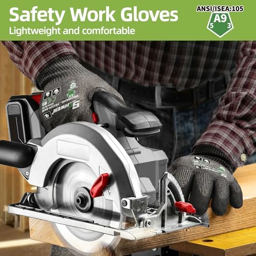 Schwer ProGuard Highest Level Cut Resistant Work Gloves PR3326 - Image 4