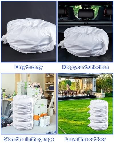Tire Storage Bags 39.4"x39.4" – White Plastic Tire Bags - Image 5