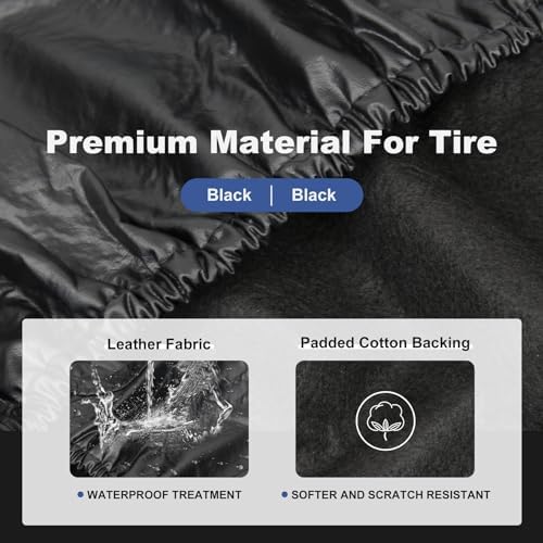 Explore Land Spare Tire Cover Fit Tire Diameters 22-23.75 inch - Image 4