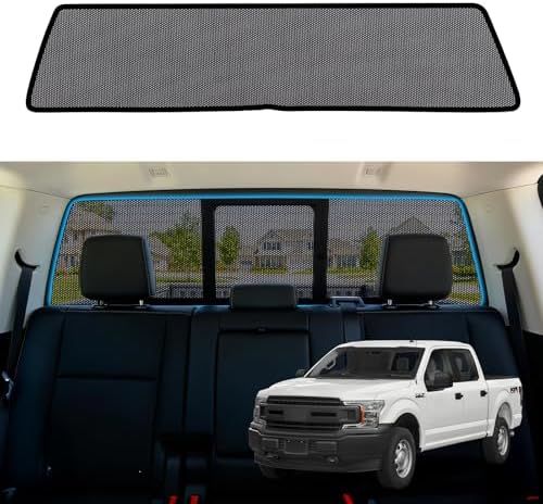 F150 Window Shades 2015-2020, Rear Window Mesh by KOCZIL