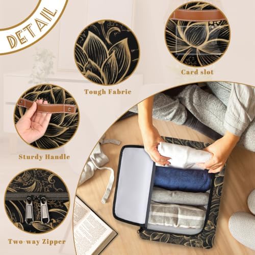 Storage Bins With Zipper Lid, Collapsible Trunk Organizer, Car Organizers and - Image 4