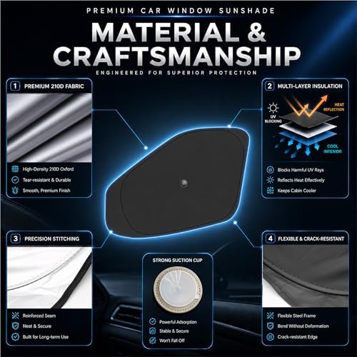 2026 Upgraded Front Side Window Shade - Image 5