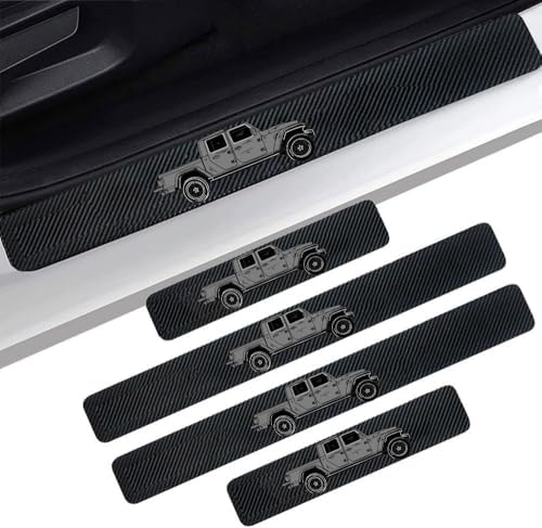 4 Pieces Car Door Sill Protector fit by Unknown