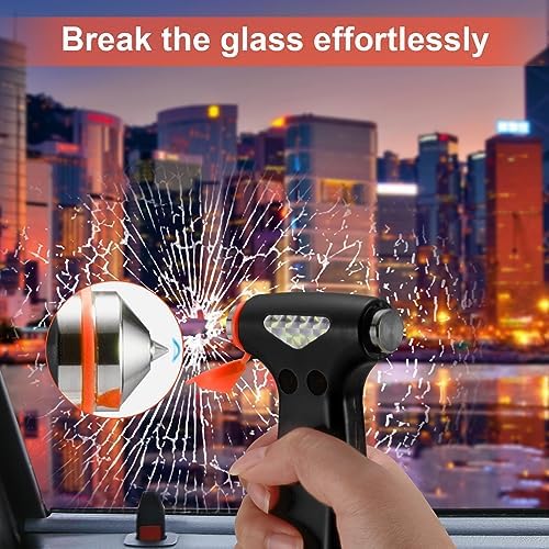 THINKWORK Car Safety Hammer, 3-in-1 Emergency Escape Tool - Image 5