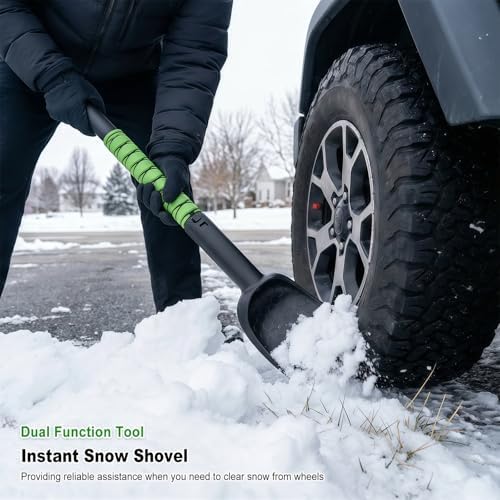 SEAAES 45 Inch Long Extendable Snow Brush - Image 6