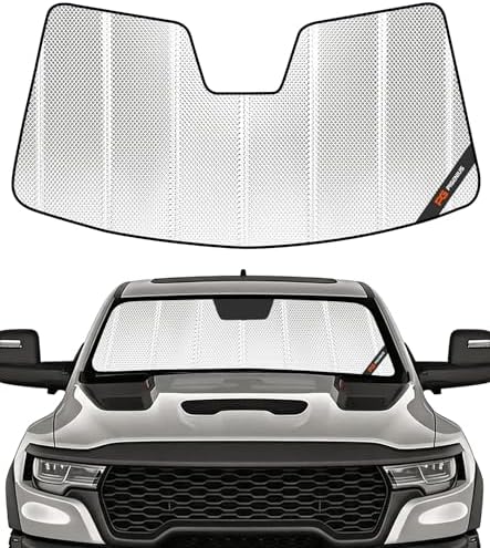Pigenius Windshield Sunshade for Ram 2500/3500/4500/5500 2025-2026, Front by Pigenius