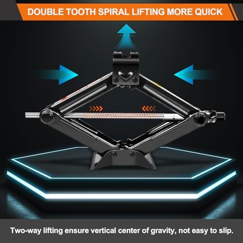 HSHa Car Scissor Jack 2 Ton Scissor Jack - Image 7