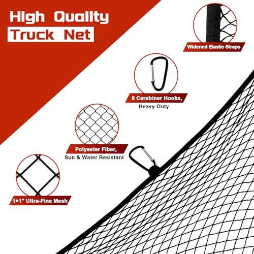Truck Bed Cargo Net, High Elastic Cargo Net - Image 3