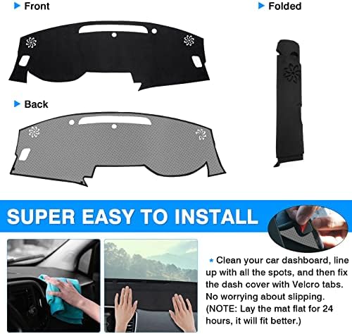 Autorder Dashboard Cover Mat for Nissan Altima 2019-2025 2026 Accessories Dash - Image 5