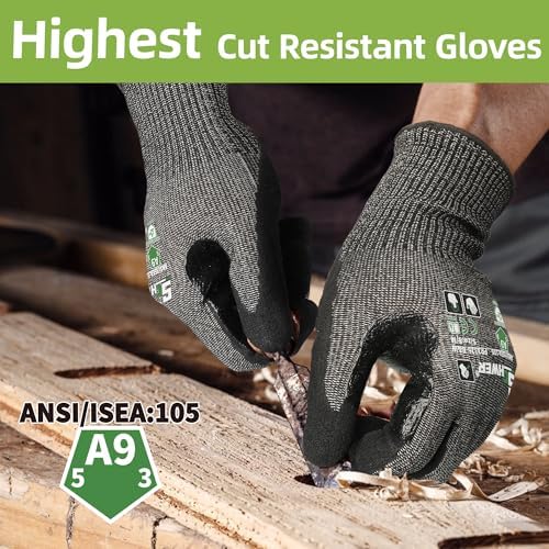 Schwer ProGuard High Level Cut Resistant Work Gloves PR3326 - Image 2