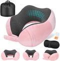 Cirorld Neck Pillow for Traveling, Travel Pillows for Airplanes Pink by CIRORLD
