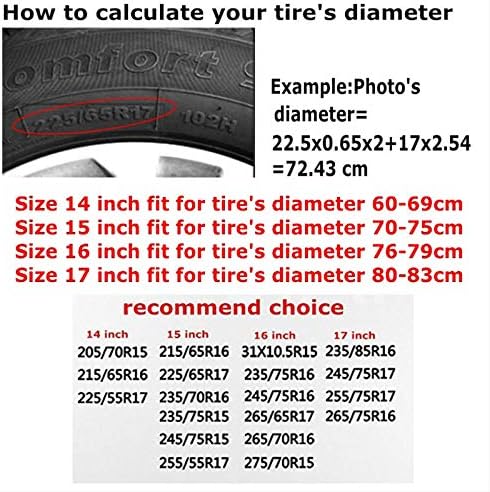 Retro American Irish Cross St. Patrick's Day Flag Spare Tire Cover, 15 inch - Image 6