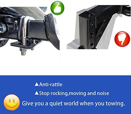 CZC AUTO Hitch Tightener Anti-Rattle Stabilizer - Image 2