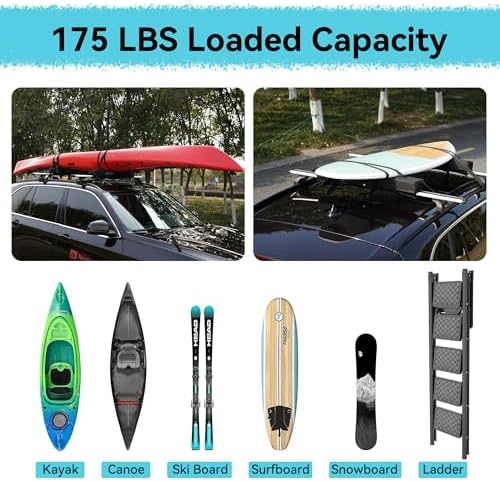 31''Soft Roof Rack Pads for Various Crossbars - Image 3