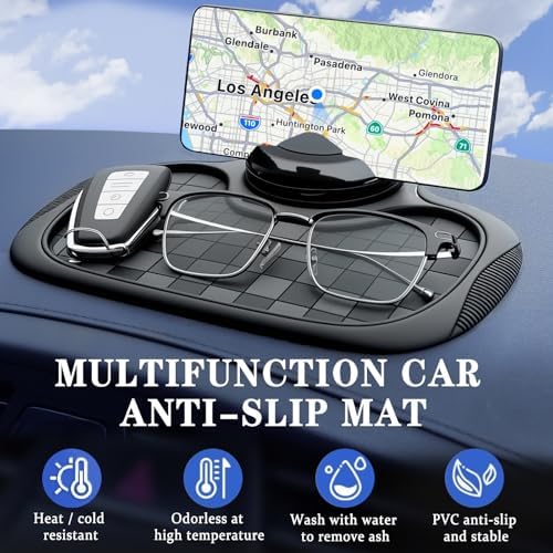 Multifunctional Anti Slip Mat for Car Dashboard Phone Holder Universal - Image 5