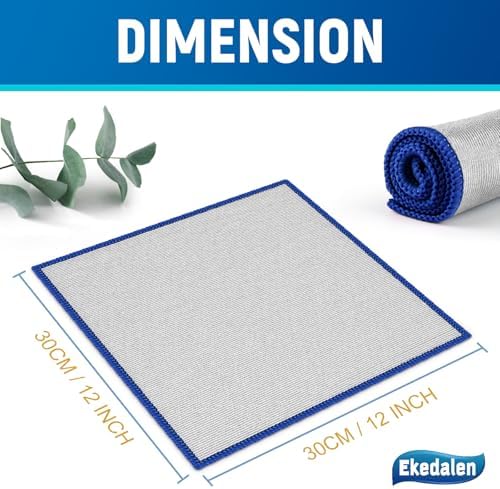 Ekedalen Microfiber Cleaning Cloth Lint Free Glass Polish - Image 4