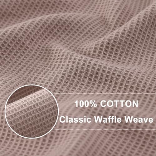 Homaxy 100% Cotton Waffle Weave Dish Cloths, 6 Pack - Image 2