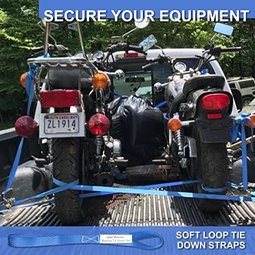 CARTMAN Ratchet Straps, 15 ft x 1 in, 2000 lb Break - Image 7
