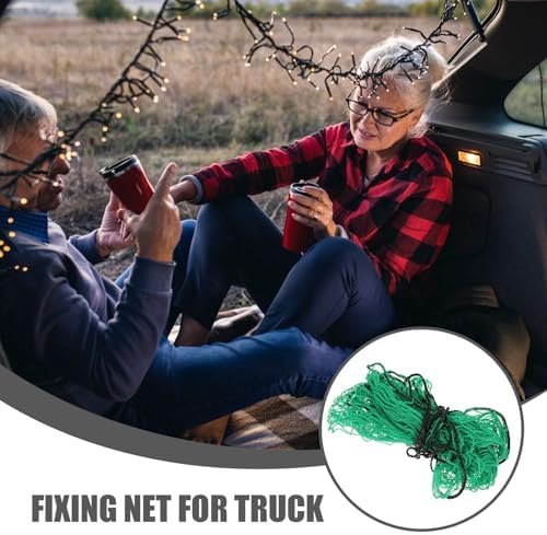Cargo Net for Truck Bed and Trailer, Polyethylene Mesh - Image 3