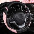 Cxtiy Steering Wheel Cover for Women Leather Universal Steering Wheel Covers by Cxtiy