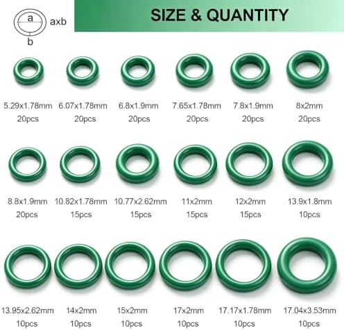 TWTADE 2 Set Car A/C Repair Kit - Image 2