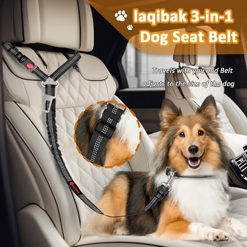 Laqibak Removable Dog Seat Belt Harness - Image 2