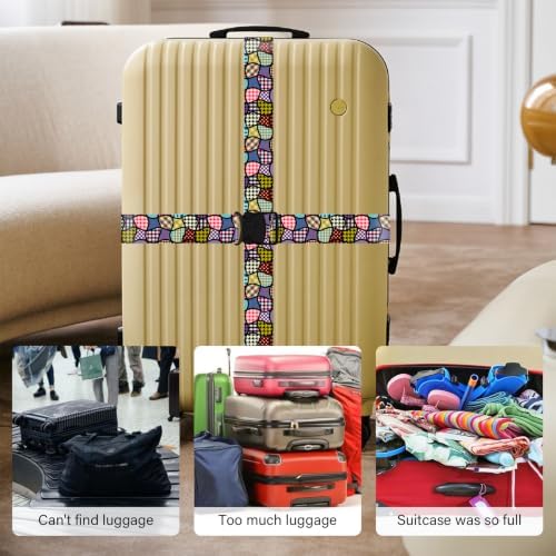 Luggage Straps for Suitcases, Travel Adjustable Belt - Image 6