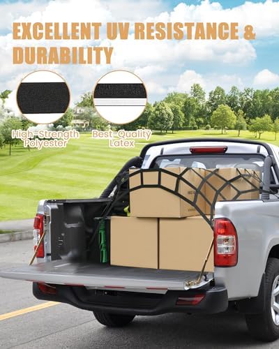 World's First 4' X 4' Flat Bungee Cargo Net - Image 4