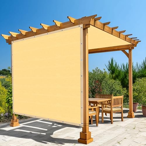 Amagenix 90% Shade Fabric 16'X 24' Sand Sun Shade Cloth by Amagenix