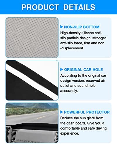 Autorder Dashboard Cover Mat for Nissan Frontier 2022-2025 2026 Accessories - Image 5