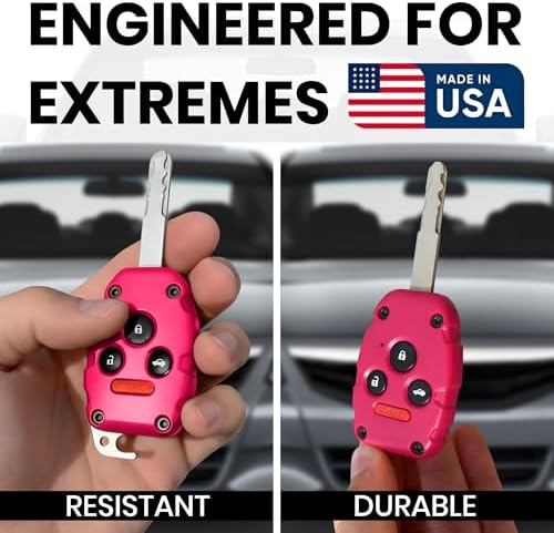 USA-Made for Honda Key Fob Shell | Crack-Resistant & Durable | Seamless Fit | - Image 2