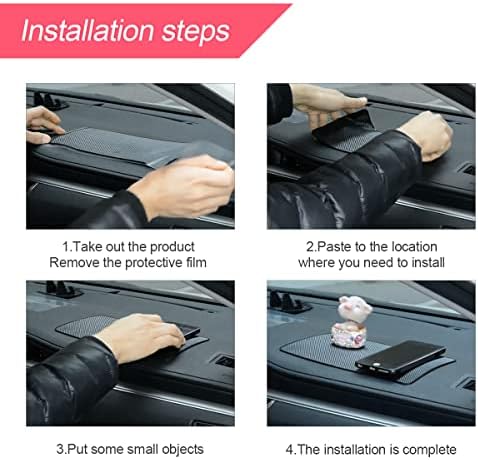 10.6 x 5.9 Inch Car Dashboard Anti-Slip Mat - Image 5