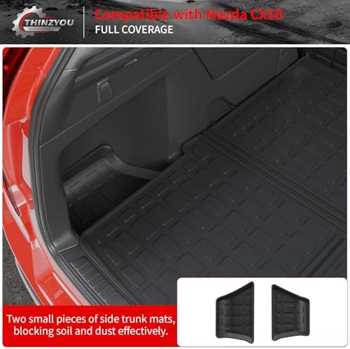 Cargo Mat & Backrest Mats for 2023 2024 2025 2026 Mazda CX50 - Image 2