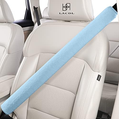LACDL Extra Long Seatbelt Cover Super Soft Furry - Image 2