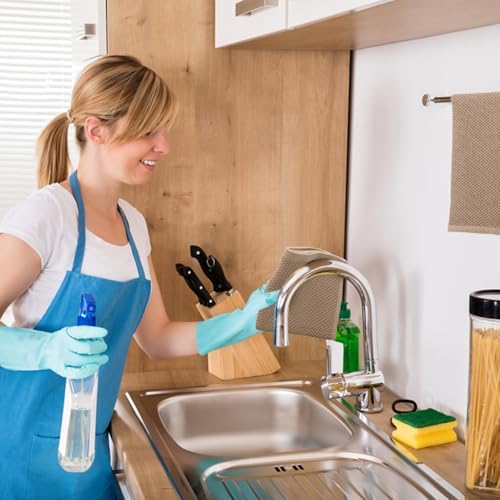 Kitinjoy 100% Cotton Waffle 4-Pack Kitchen Towels - Image 5
