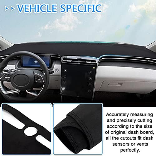 CARTIST Dashboard Cover for Hyundai Tucson 2022 2023 2024 Accessories Dash - Image 5