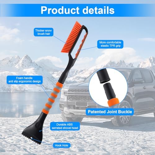 SINGARO Ice Scraper and Snow Brush - Image 3