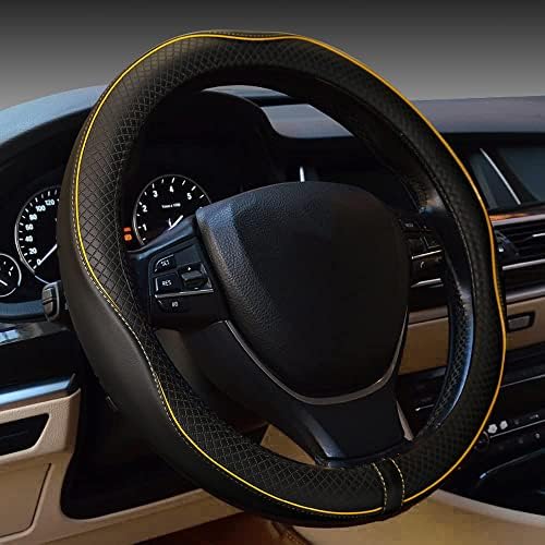 Gomass Car Steering Wheel Cover, Breathable, Heavy Duty, Full Surround by Rsept