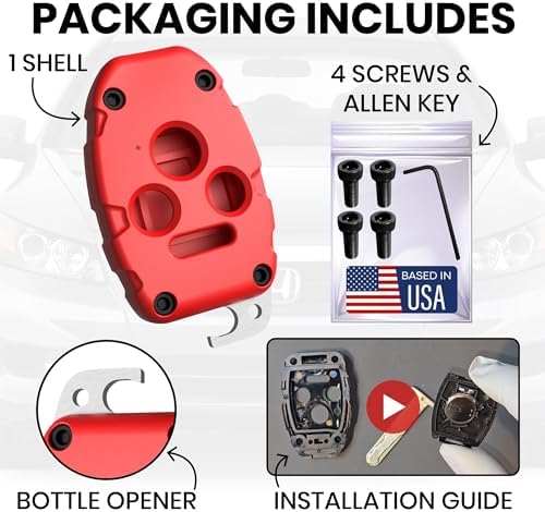 USA-Made for Honda Key Fob Shell | Crack-Resistant & Durable | Seamless Fit | - Image 5