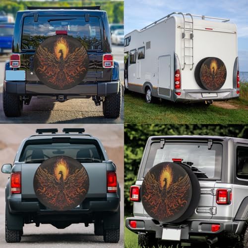 Phoenix Sun Art Spare Tire Cover Dust-Proof Wheel Protector - Image 6